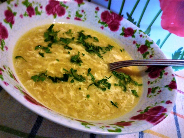 Cesnaková polievka s krúpami a vajcom (fotorecept) - obrázok 4