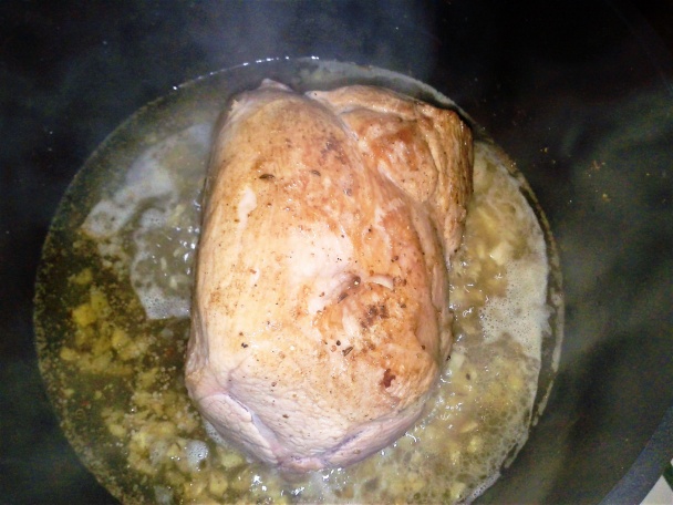 Hromničné kyslé zemiaky s mäsom (fotorecept) - obrázok 3