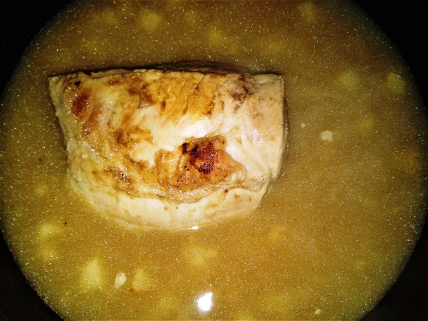 Hromničné kyslé zemiaky s mäsom (fotorecept) - obrázok 5