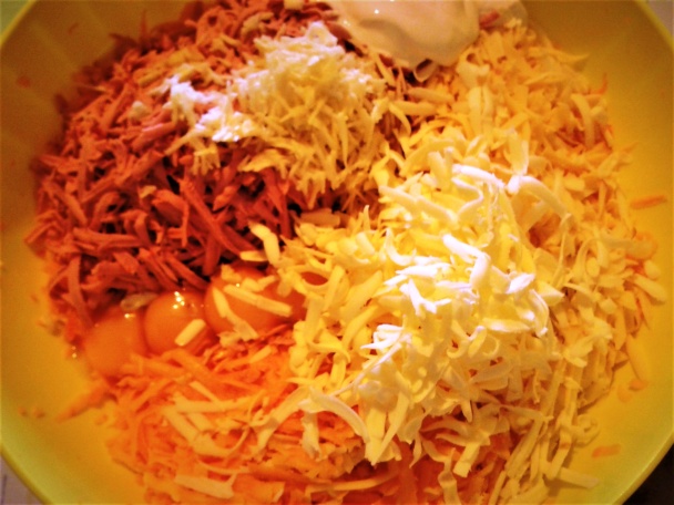 Slaný koláč z maslovej tekvice (fotorecept) - obrázok 3