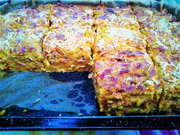 Slaný koláč z maslovej tekvice (fotorecept) - obrázok 8