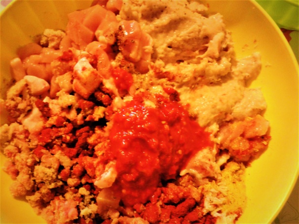 Neúdená ľudová saláma bez vajec (fotorecept) - obrázok 4