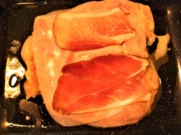 Vrstvené kuracie mäso (fotorecept) - obrázok 1