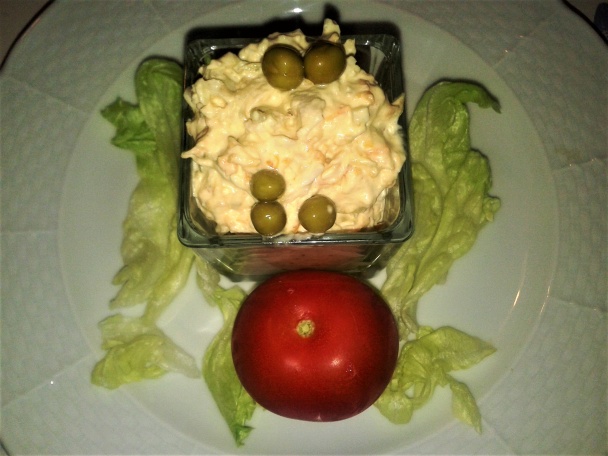 Šalát z kuracích pŕs na spôsob tresky (fotorecept) - obrázok 6