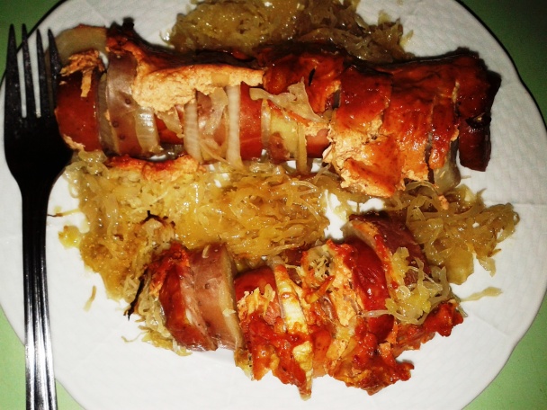 Špekáčikový šašlík s kyslou kapustou (fotorecept) - obrázok 11