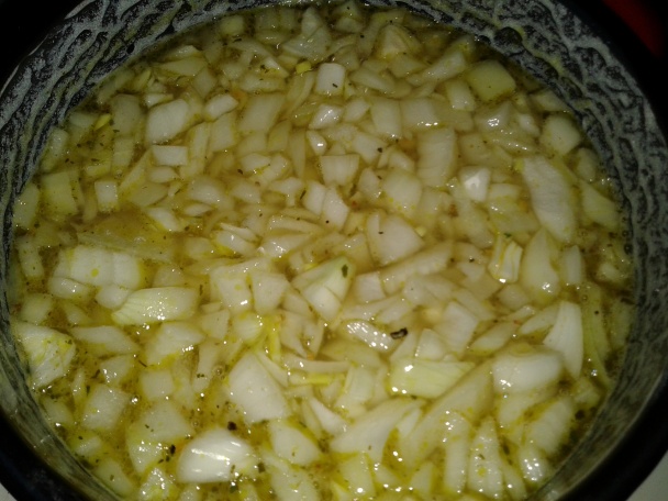 Paprikové zemiaky s cibuľou (fotorecept) - obrázok 2