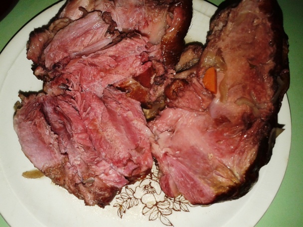 Údené bravčové koleno s vínnou omáčkou (fotorecept) - obrázok 6