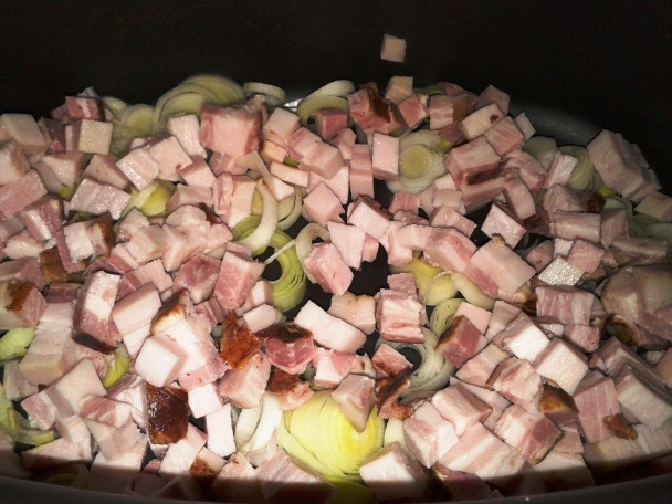 Bravčové karé s lečom a ajvarom (fotorecept) - obrázok 2