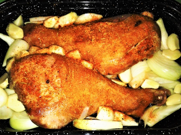 Najprv smažené, potom pečené morčacie stehná (fotorecept) - obrázok 3