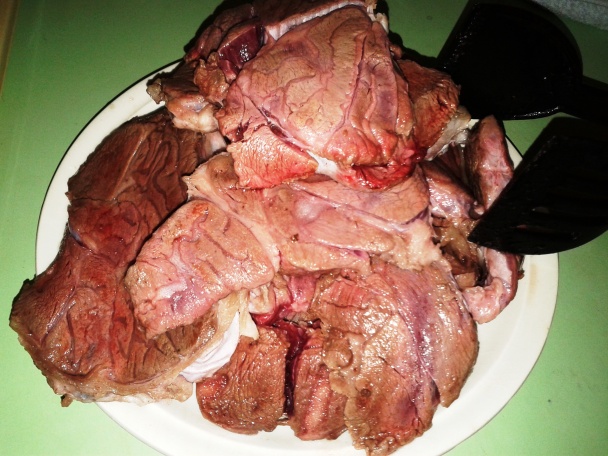 Hovädzia nožina s dubákmi v pomalom hrnci (fotorecept) - obrázok 1