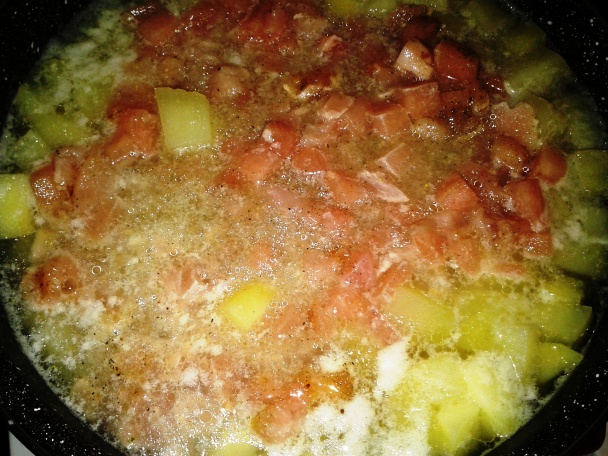 Sedliacka omeleta s hubami (fotorecept) - obrázok 3