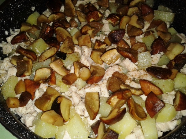 Sedliacka omeleta s hubami (fotorecept) - obrázok 7