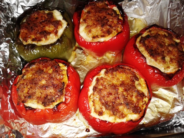 Plnená paprika s kuracou fašírkou (fotorecept) - obrázok 9