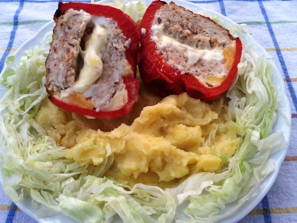 Plnená paprika s kuracou fašírkou (fotorecept) - obrázok 11