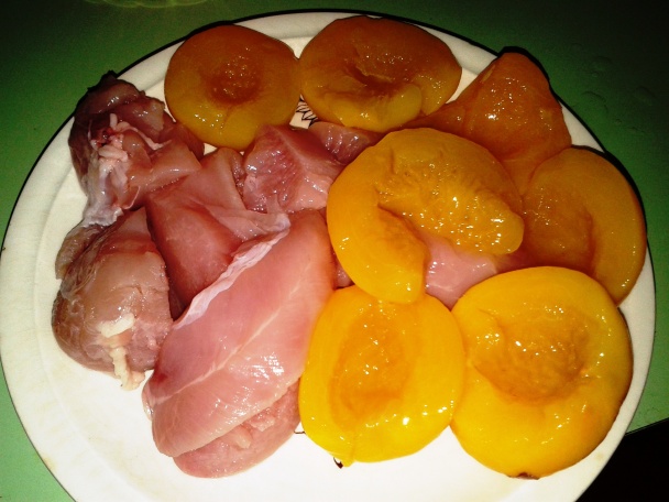 Pečená mladá kačica s broskyňovo-kuracou plnkou (fotorecept) - obrázok 1