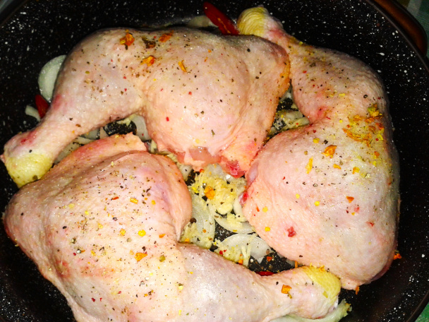 Horúce kuracie štvrte (fotorecept) - obrázok 2