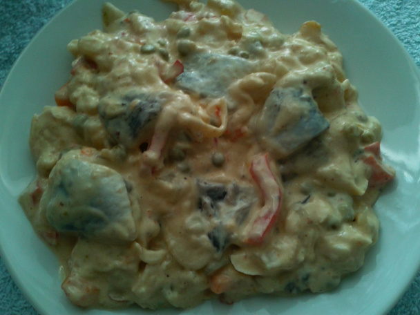 Rybací šalát s cuketou (fotorecept) - obrázok 5