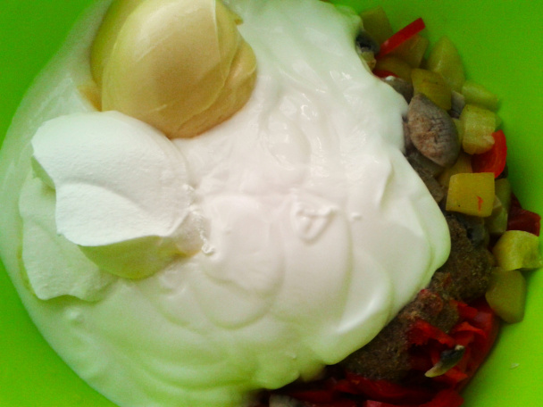 Cuketovo-šampiňónový šalát (fotorecept) - obrázok 4