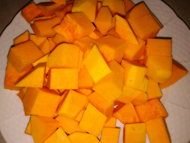 Opečená tekvica so pstruhom (fotorecept) - obrázok 2