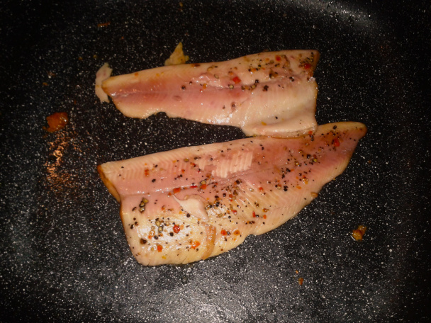 Opečená tekvica so pstruhom (fotorecept) - obrázok 4