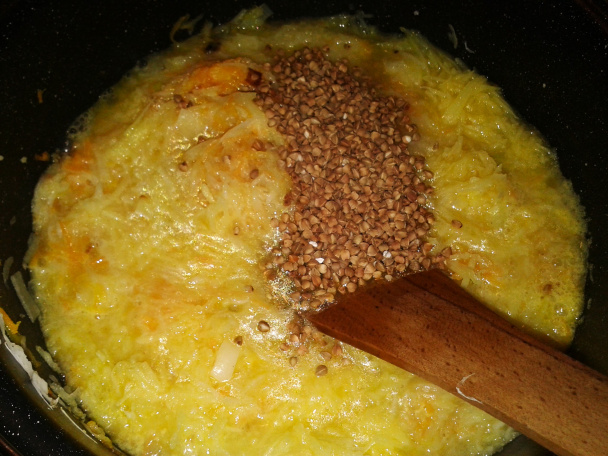 Kvaková polievka s kyslou smotanou a pohánkou (fotorecept) - obrázok 5