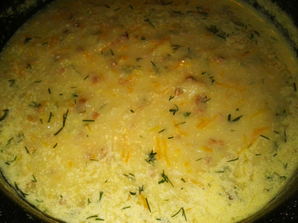 Kvaková polievka s kyslou smotanou a pohánkou (fotorecept) - obrázok 8