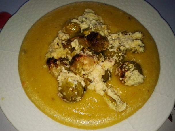 Zapečený ružičkový kel s bryndzou (fotorecept) - obrázok 6