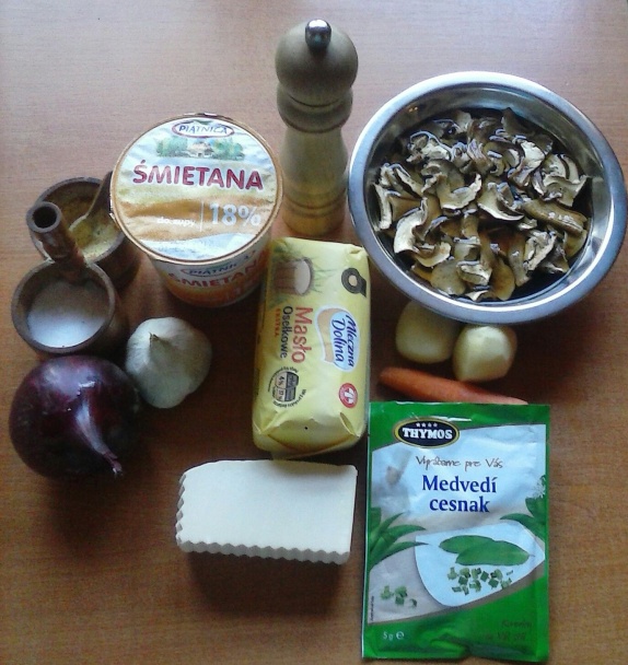 Hubovo-cesnaková polievka (fotorecept) - obrázok 1