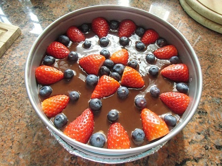 Nepečený čokoládový cheesecake (fotorecept) - obrázok 8