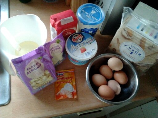 Mandľová torta - obrázok 1