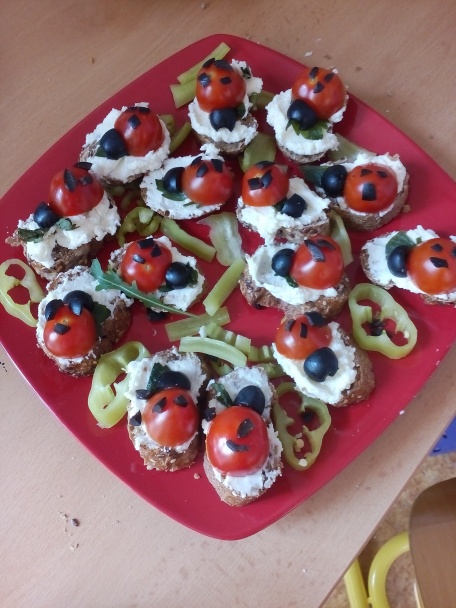 Paradajkovo-olivové lienky - obrázok 6