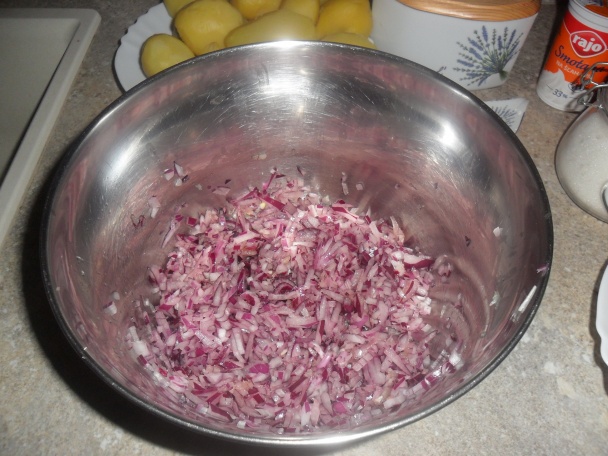 Zemiakový šalát z Veňarca (fotorecept) - obrázok 1