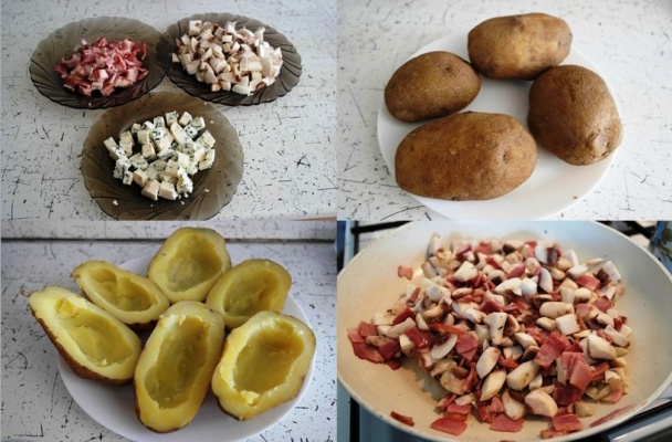 Plnené zemiaky (fotorecept) - obrázok 2
