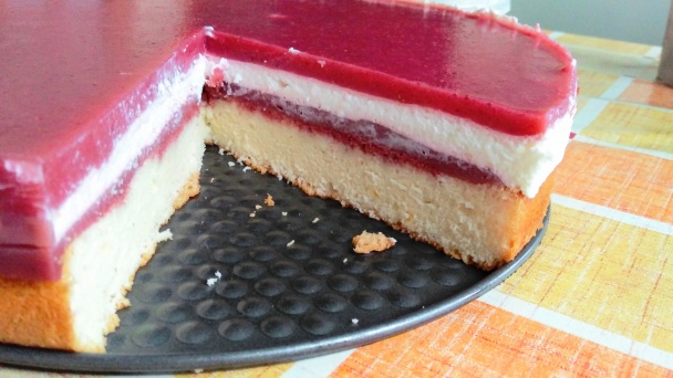 Jahodová želé torta (fotorecept) - obrázok 4