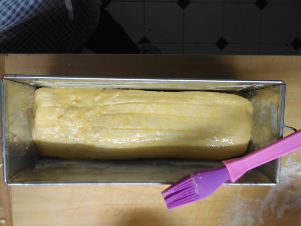 Roláda z tvarohového cesta s mandľovou plnkou s pomarančovou príchuťou (fotorecept) - obrázok 4