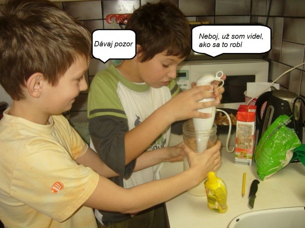 Banánový kokteil podľa mojich vnukov (fotorecept) - obrázok 7