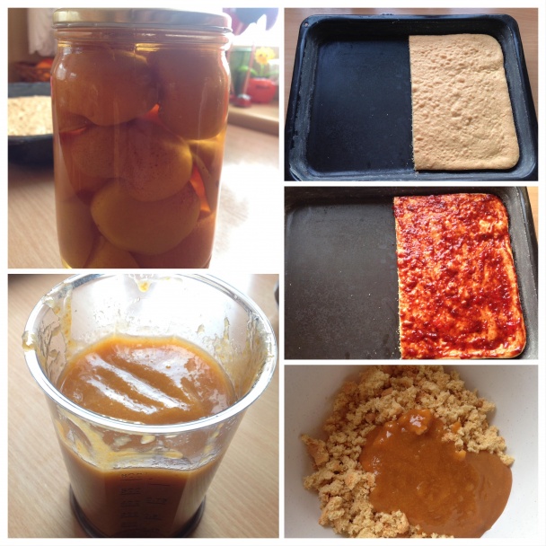 Šťavnatý marhuľový koláč na pol plechu (fotorecept) - obrázok 2