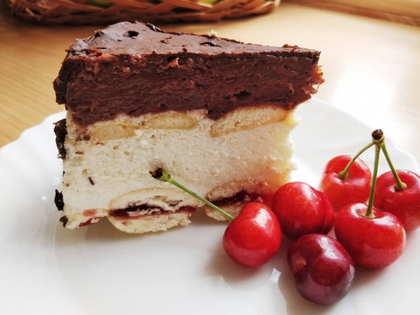 Čerešne v čokoláde na tvarohovej pochúťke (fotorecept) - obrázok 7
