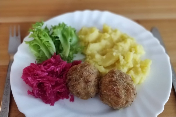 Teľacie fašírky pečené v rúre (fotorecept) - obrázok 7