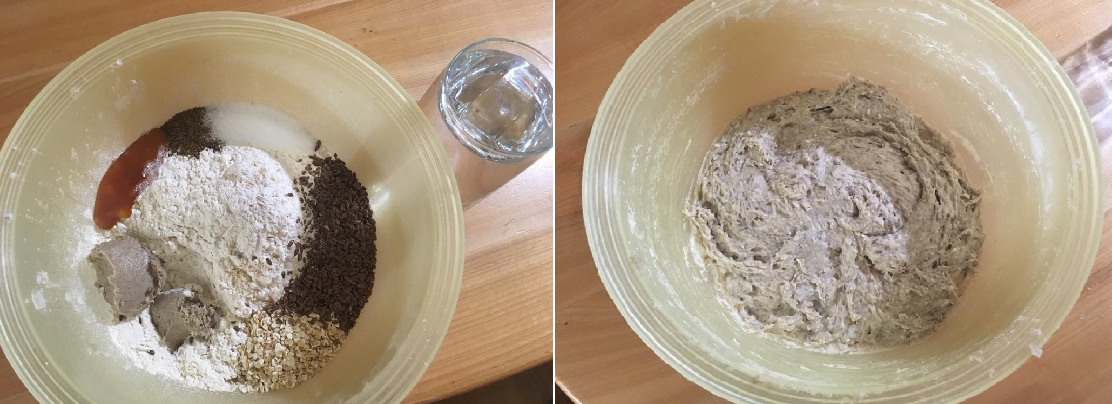 Bezprácny kváskový chlieb (fotorecept) - obrázok 1