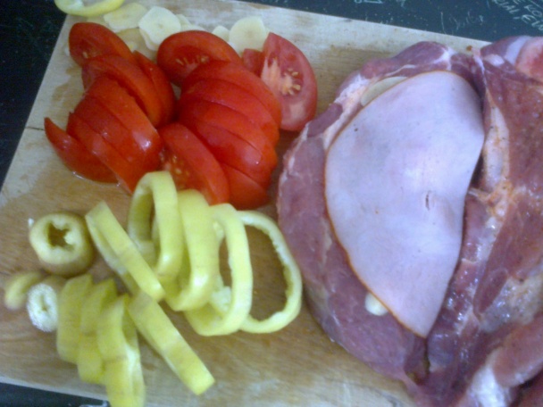 Krkovička s hubovou prílohou podľa Janočky (fotorecept) - obrázok 3