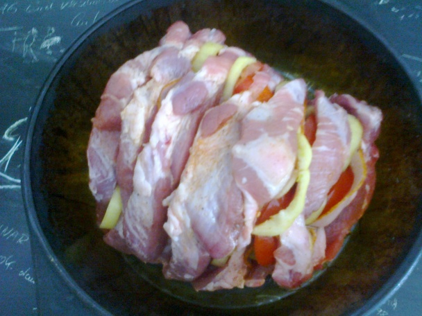 Krkovička s hubovou prílohou podľa Janočky (fotorecept) - obrázok 4