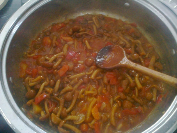 Krkovička s hubovou prílohou podľa Janočky (fotorecept) - obrázok 13