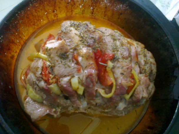 Krkovička s hubovou prílohou podľa Janočky (fotorecept) - obrázok 14