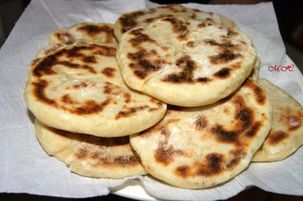 Na sucho pečené vdolky podle mojí babičky zadělávané jogurtem (fotorecept) - obrázok 5