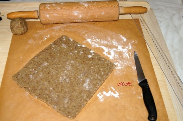 Nepečené ořechové čtverečky s rumovou polevou (fotorecept) - obrázok 2