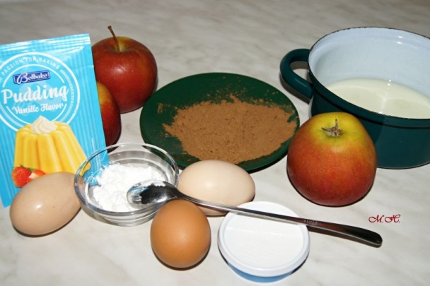 Rychlá karobová buchta s jablky a bez přidání mouky (fotorecept) - obrázok 1