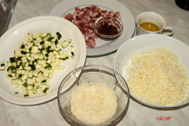 Slaný sýrový koláč (fotorecept) - obrázok 1