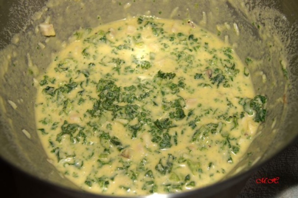 Kelové lievance so slaninou a syrom (fotorecept) - obrázok 3