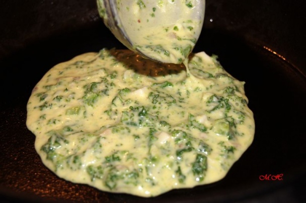 Kelové lievance so slaninou a syrom (fotorecept) - obrázok 4